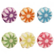 Acryl kralen 6mm Summer Mix Multicolour